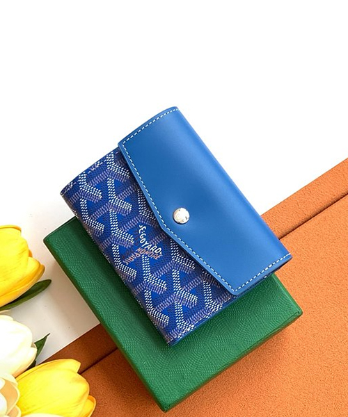 고야드 생 가브리엘 지갑 (컬러 블루)