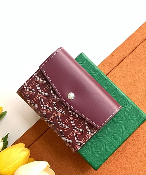 고야드 생 가브리엘 지갑 (컬러 퍼플버건디)