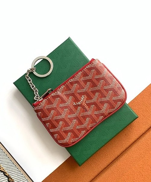 고야드 세나 나노 파우치 (컬러 레드)