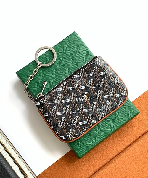 고야드 세나 나노 파우치 (컬러 블랙탄(브라운))