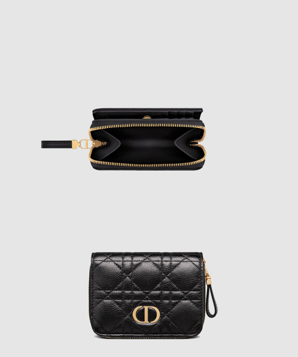 디올 컴팩트 지퍼 반지갑 S5032
