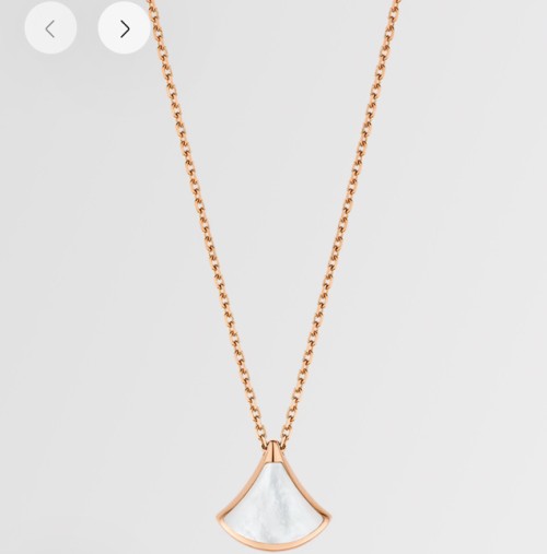 불가리 디바스 드림 미니 네크리스 로즈골드