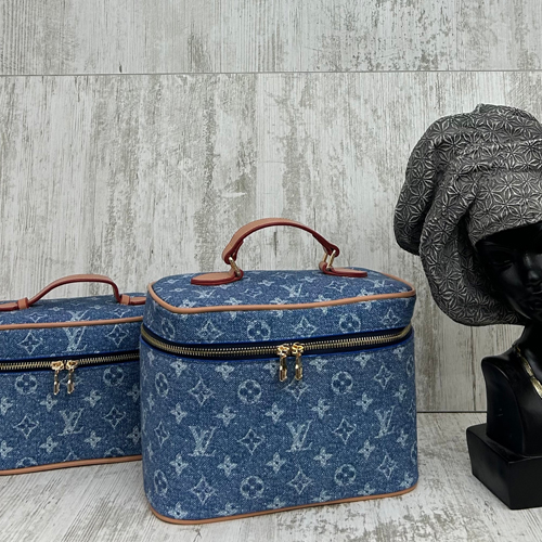 니스 미니 기타 모노그램 캔버스 트래블