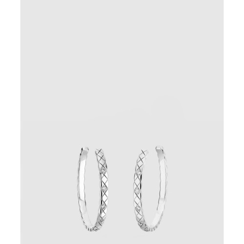 샤넬 COCO CRUSH 후프 귀걸이 J12094