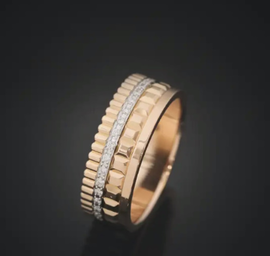 부쉐론 콰트로 레디언트 에디션 링 골드