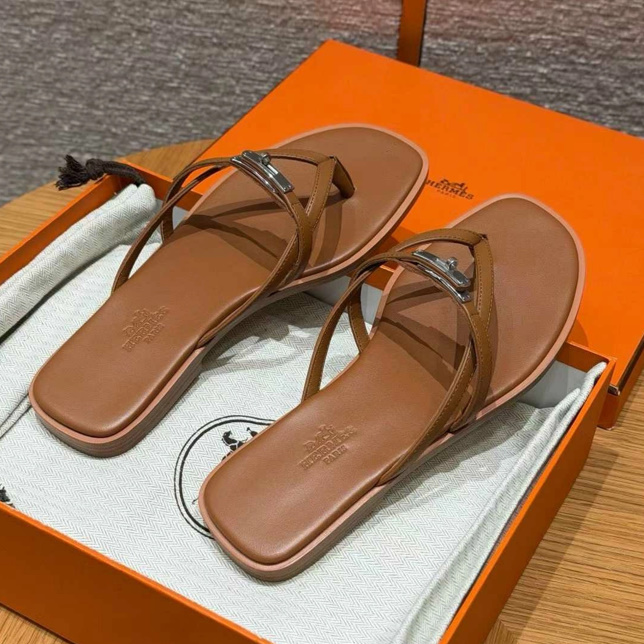 에르메스 미스 샌들 플립플랍