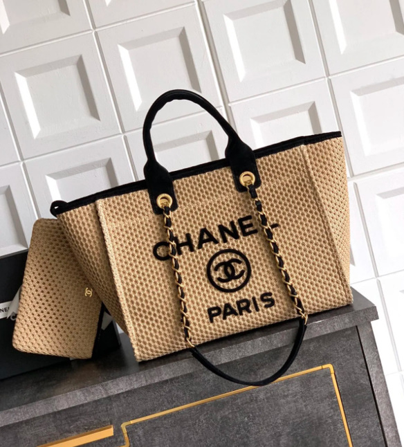 샤넬 26C 비치 토트백 35CM