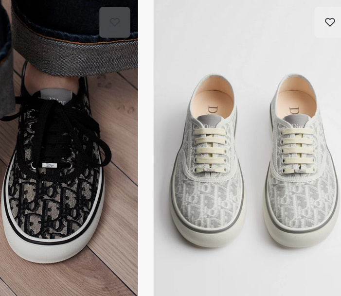 디올 솔트윈드 스니커즈