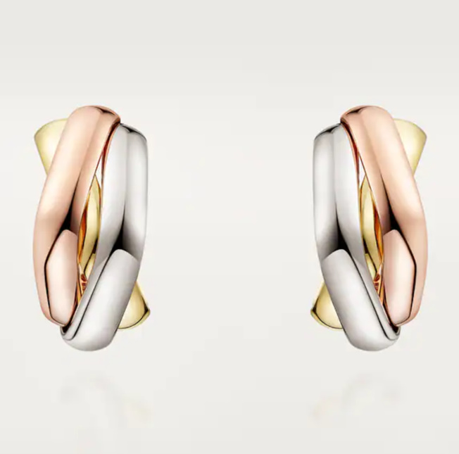 까르띠에 트리니티 쿠션 이어링