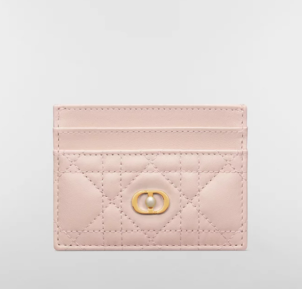 디 Jolie Freesia 카드 지갑 파우더 베이지 까나쥬 양가죽