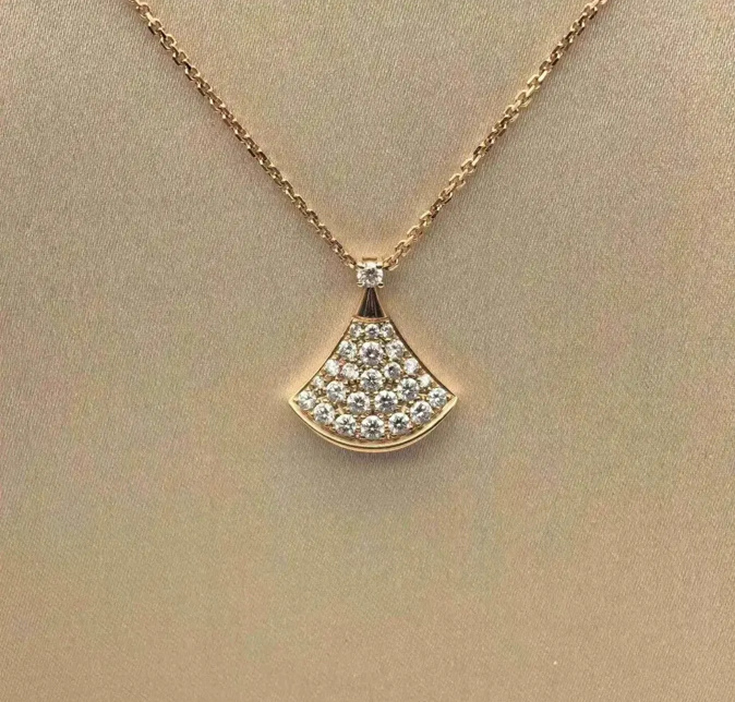 불가리 목걸이 디바스 드림 네크리스 로즈골드