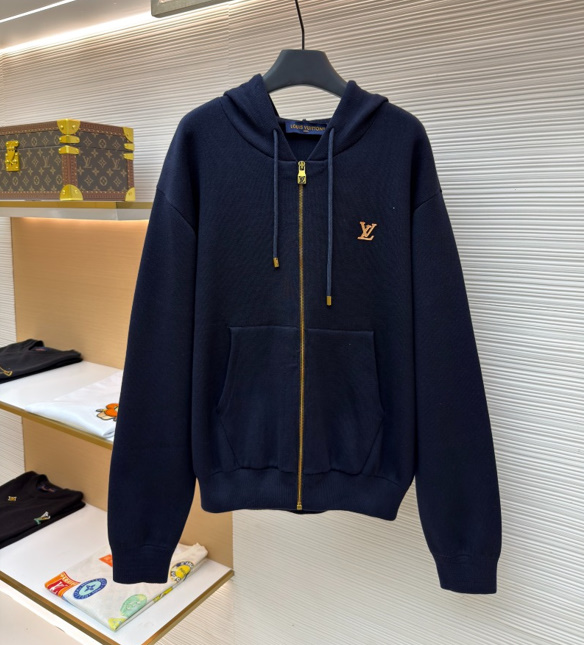 루이비통 지퍼 후디 위드 시그니처 집업