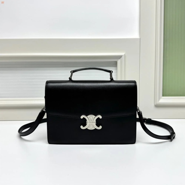 셀린느 토트백 스쿨백 블랙 25 x 18 x 4CM