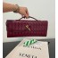 안디아모 클러치 버건디 세로: 13cm 가로: 31cm 폭: 3cm