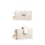 디올 라떼 화이트 페이던트 까나쥬 지갑 10.5 X 6 X 3CM
