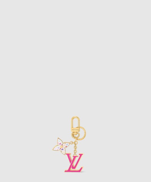 루이비통 LV x TM LV 아이코닉 모노그램 멀티컬러 키 홀더 M02466