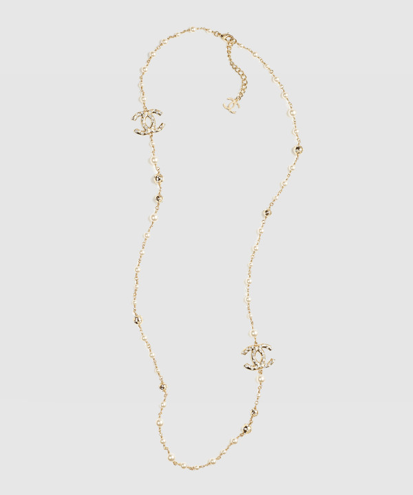 샤넬 롱 네크리스 ABE137