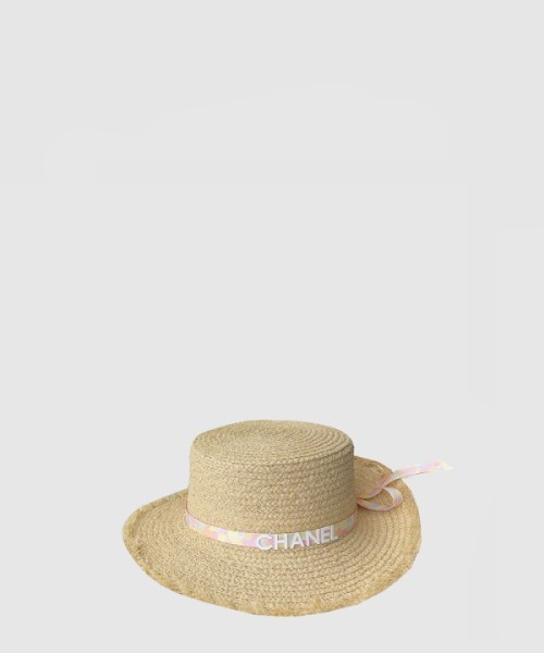 샤넬 밀짚모자 선캡 AA6247