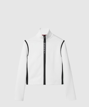 구찌 로고 쇼트 코트