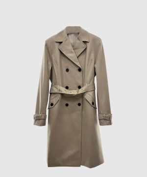 디올 로고 코트