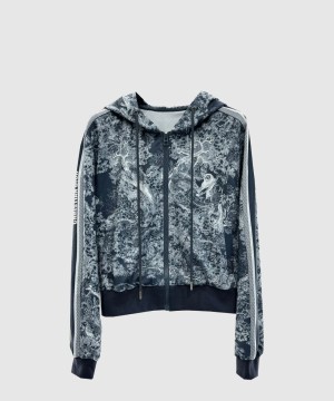 디올 로고 쇼트 코트