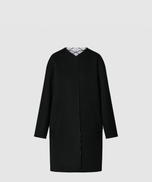 루이비통 말타쥬 자카드 더블 페이스 코트