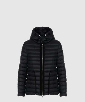 몽클레어 후드 쇼트 다운 재킷