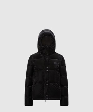 몽클레어 후드 쇼트 다운 재킷