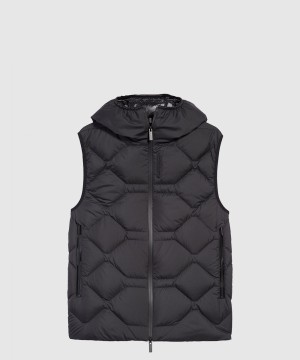 몽클레어 민소매 쇼트 코트