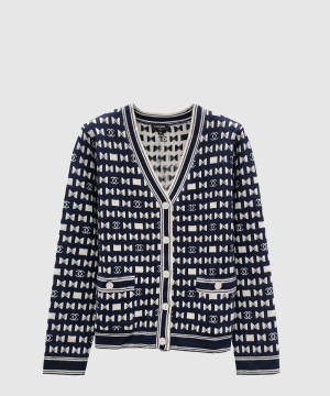 샤넬 로고 쇼트 코트