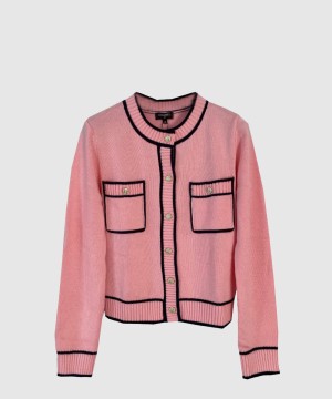 샤넬 로고 쇼트 코트