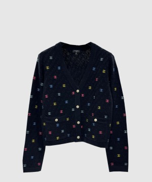 샤넬 로고 쇼트 코트