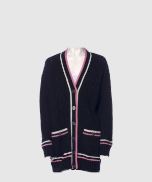 샤넬 니트 카디건 코트