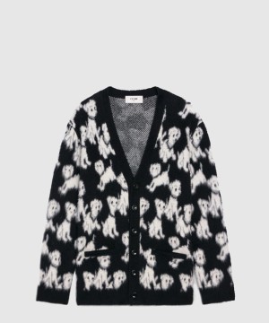 셀린느 로고 쇼트 코트