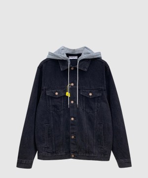 셀린느 로고 쇼트 코트