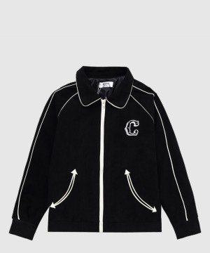 셀린느 로고 쇼트 코트