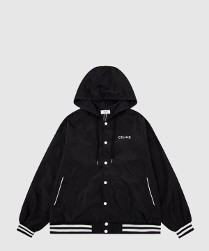 셀린느 로고 쇼트 코트