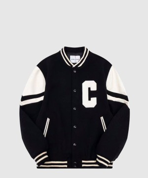 셀린느 로고 쇼트 코트