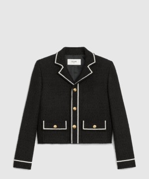 셀린느 로고 정장 코트