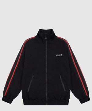 셀린느 로고 쇼트 코트