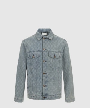 구찌 로고 쇼트 코트