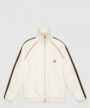 구찌 로고 긴팔 코트