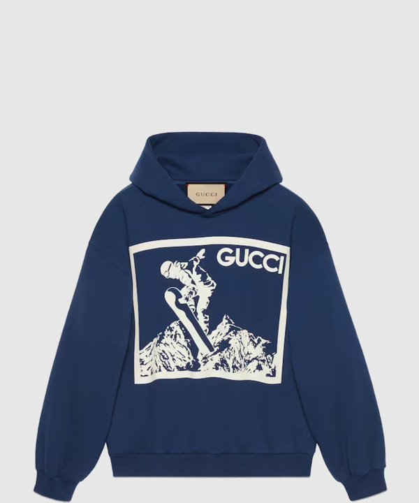 구찌 플라워 코튼 톱