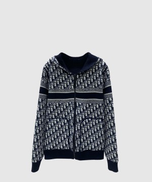 디올 로고 쇼트 코트