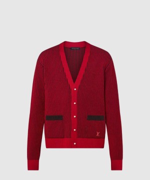 루이비통 로고 니트 코트