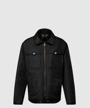 루이비통 로고 쇼트 코트