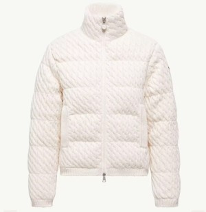 몽클레어 니트 패딩 집업