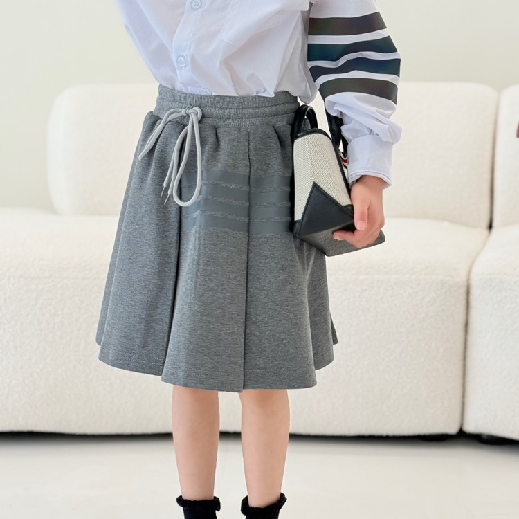 톰브라운 키즈 밴딩 스커트