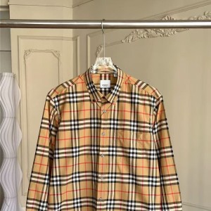 버버리 맨즈 체크 셔츠