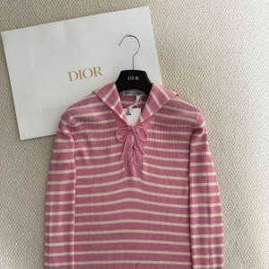 [고퀄] 디올 스트라이프 세일러 니트
